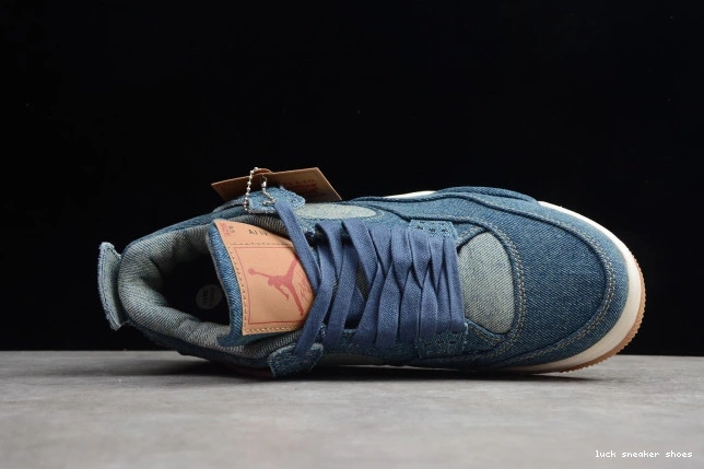 Rep LUCY x Levi's Denim 4 Nike Jordan AO2571-401 Air 0814